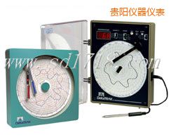 貴陽電子圓形溫濕度記錄儀
