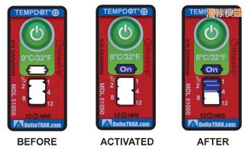 清徐溫度指示標(biāo)簽 累計(jì)上升時(shí)間/溫度的標(biāo)簽