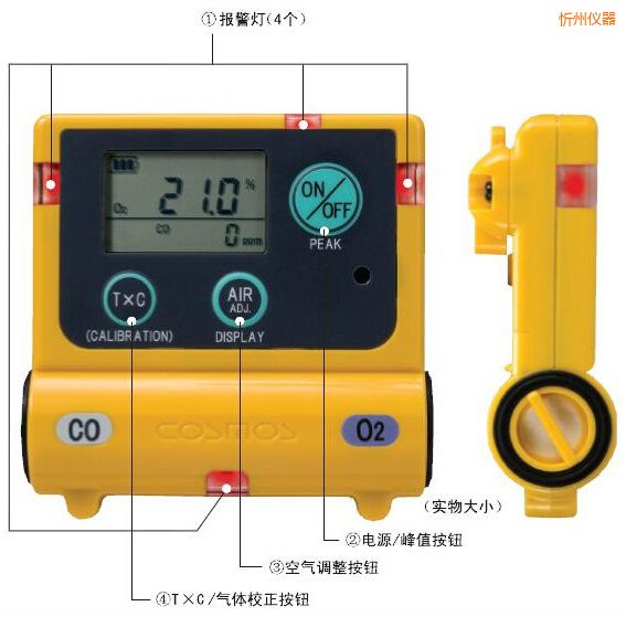 忻州復合型氣體檢測器